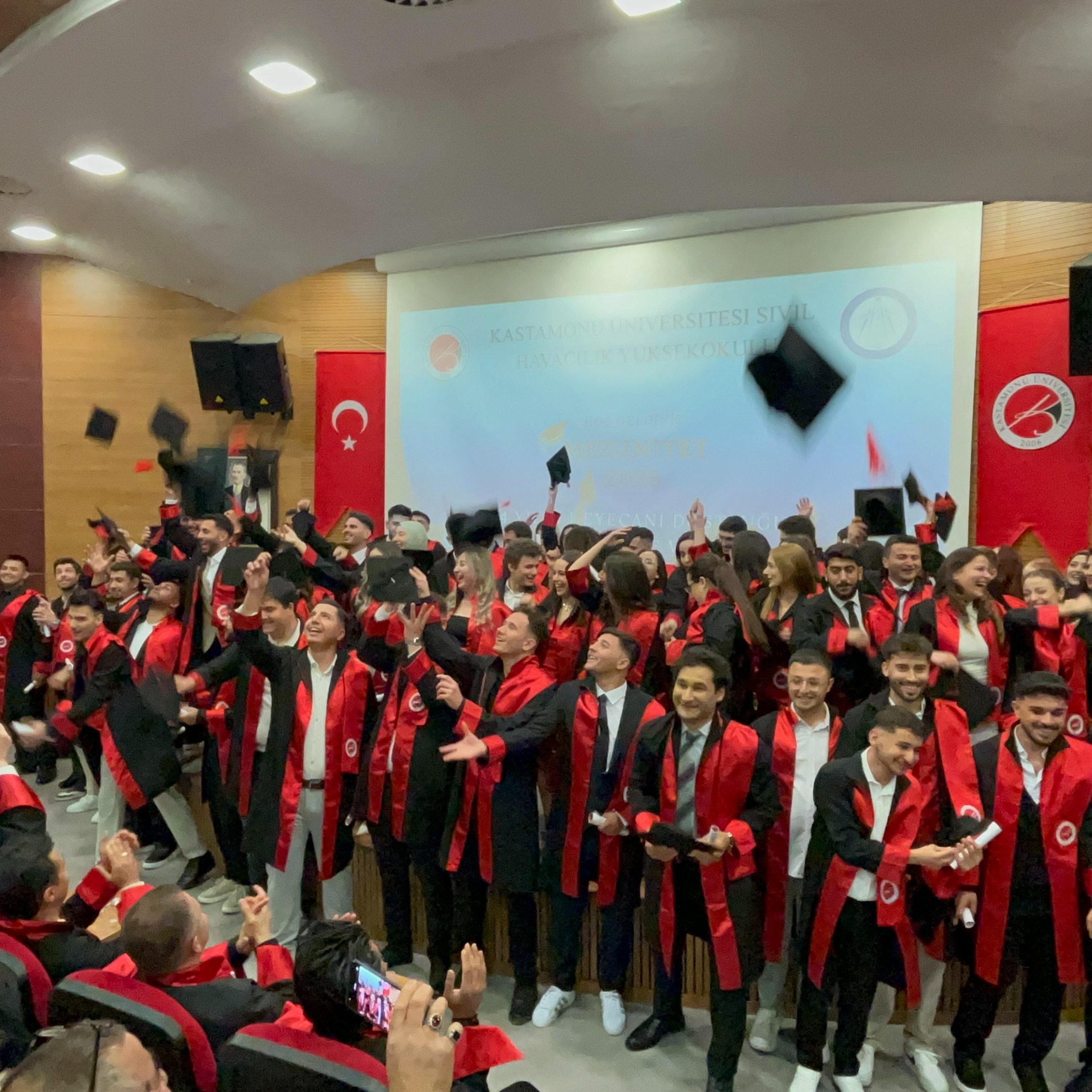 Kastamonu Üniversitesi’nde Mezuniyet Coşkusu!